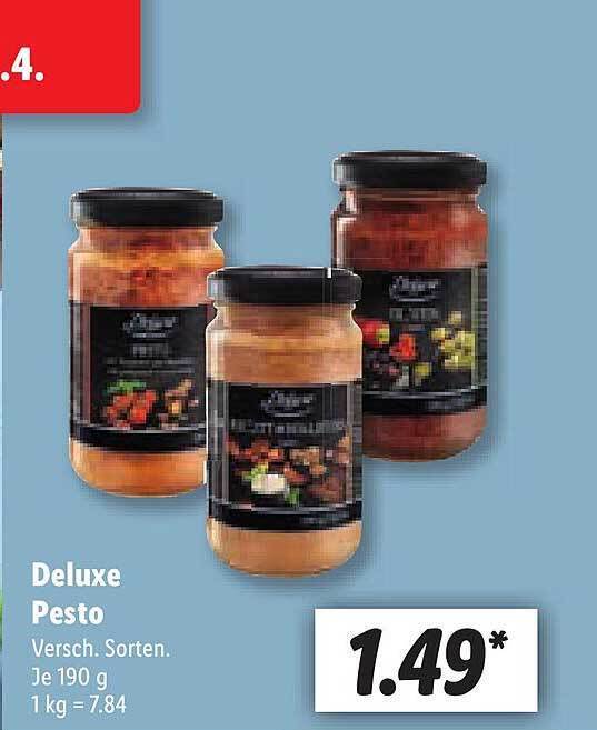 Deluxe Pesto Angebot bei Lidl