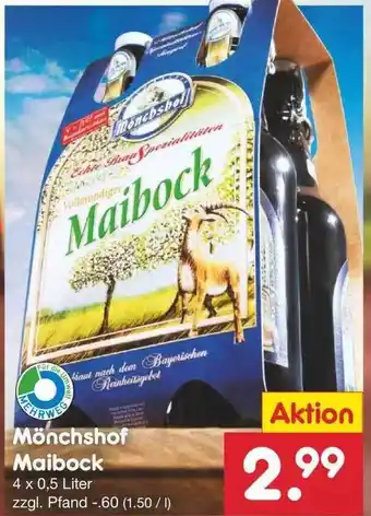 Netto Marken-Discount Mönchshof Maibock Angebot