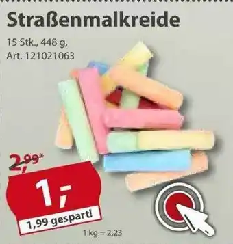 Sonderpreis Baumarkt Straßenmalkreide Angebot