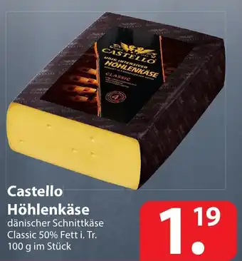 Famila Nord Ost Castello Höhlenkäse 100g Angebot