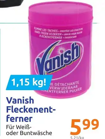 Action Vanish Fleckenentferner 1,15 kg Angebot