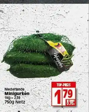 Elli Markt Minigurken 750g Angebot