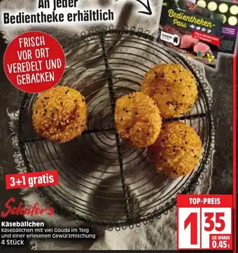 Edeka Schäfer's Käsebällchen Angebot