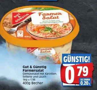 Edeka Gut & Günstig Farmersalat 400g Becher Angebot