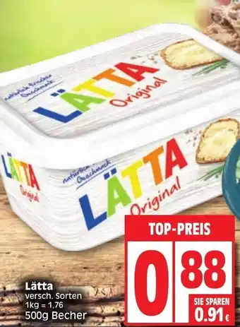 Edeka Lätta 500g Becher Angebot