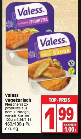 Edeka Valess Vegetarisch 160/180g Angebot