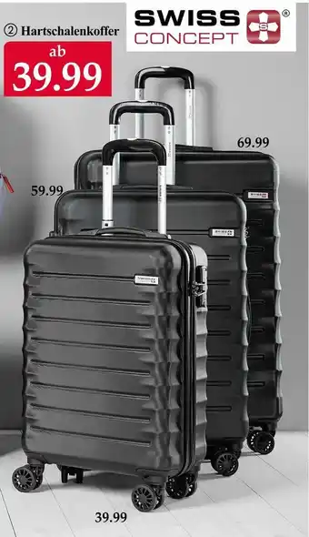 Woolworth Swiss concept hartschalenkoffer Angebot