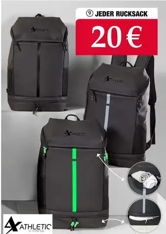 Woolworth Athletic rucksack Angebot