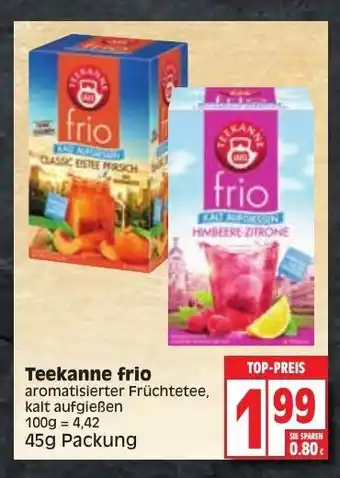 Edeka Teekanne Frio 45g Angebot