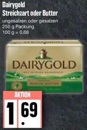 Edeka Dairygold Streichzart oder Butter 250g Packung Angebot