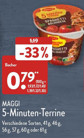 Aldi Nord Maggi 5 Minuten Terrine Angebot