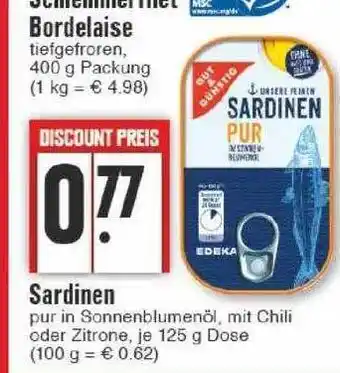 Edeka Sardinen Angebot