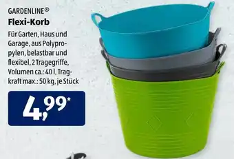 Aldi Süd Gardenline Flexi Korb Angebot