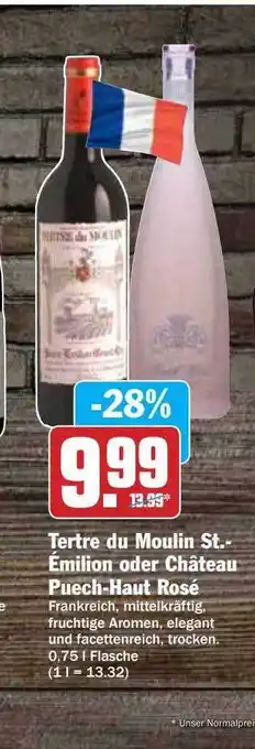 Hit Tertre Du Moulin St-émilion Oder Chateau Puech-haut Rosé Angebot