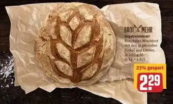 REWE Brot & Mehr Urgetreidebrot Angebot