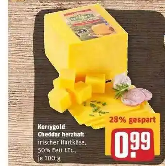 REWE Kerrygold Cheddar Herzhaft Angebot