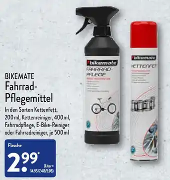 Aldi Nord Bikemate Fahrrad Pflegemittel Angebot