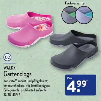 Aldi Nord Walkx Gartenclogs Angebot