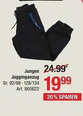 AWG Mode Jungen Jogginganzug Angebot