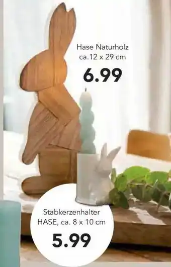 toom Baumarkt Stabkerzenhalter Hase Angebot