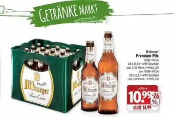 Wasgau Bitburger Premium Pils Angebot