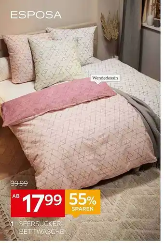 XXXLutz Esposa Seersucker Bettwäsche Angebot