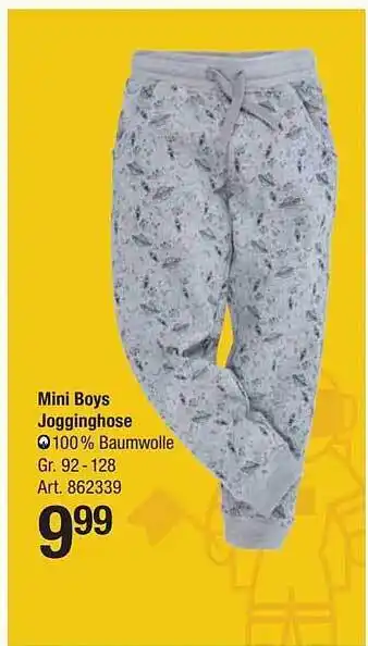 AWG Mode Mini Boys Jogginghose Angebot