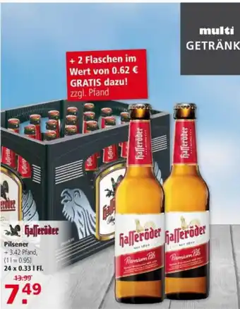 Multi Markt Hasseröder Pilsener Angebot