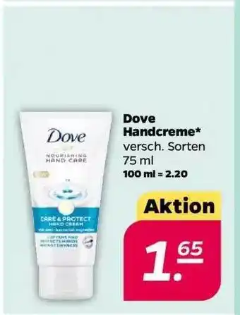 NETTO Dove Handcreme Angebot