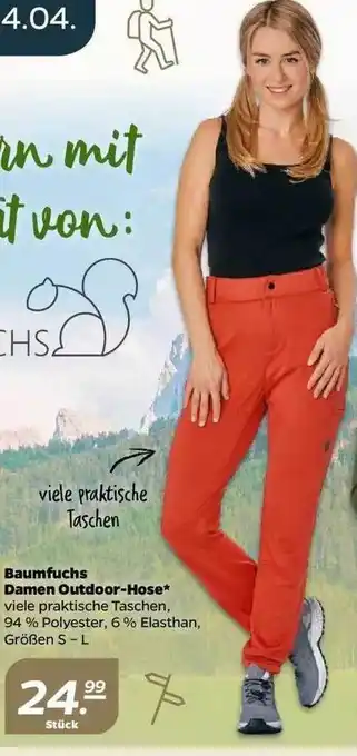 NETTO Baumfuchs Damen Outdoor Hose Angebot