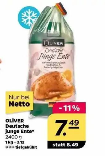 NETTO Oliver Deutsche Junge Ente Angebot