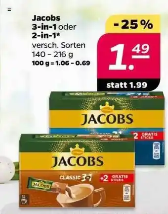 NETTO Jacobs 3in1 Oder 2in1 Angebot