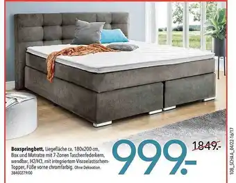 Schaffrath Boxspringbett Angebot