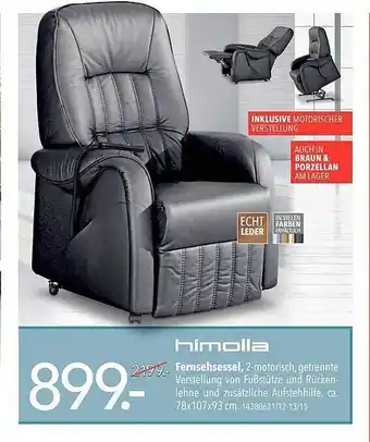 Schaffrath Himolla Fernsehsessel Angebot