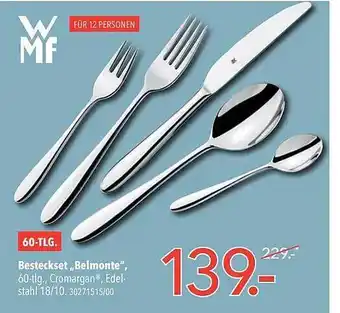 Schaffrath Wmf Besteckset „belmonte“ Angebot