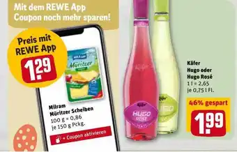 REWE Kaufpark Käfer Hugo Oder Hugo Rosé Angebot