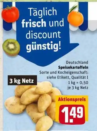 REWE Kaufpark Deutschland Speisekartoffeln Angebot