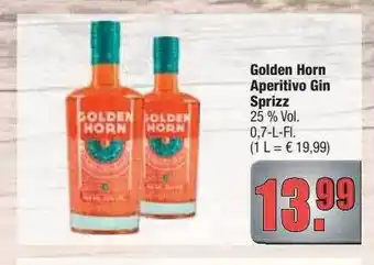 Profi Getränke Golden Horn Aperitivo Gin Sprizz Angebot