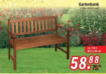 Zimmermann Gartenbank Angebot