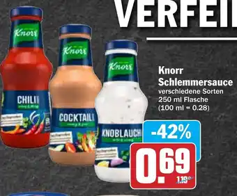 AEZ Knorr Schlemmersauce 250ml Flasche Angebot