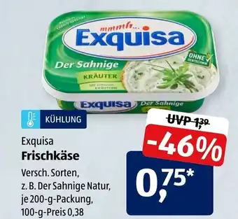 Aldi Süd Exquisa Frischkäse Angebot