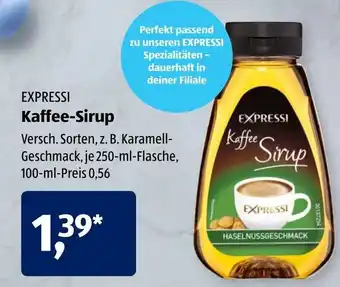Aldi Süd Expressi Kaffee Sirup Angebot