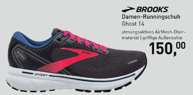 Brooks Damen Runningschuh Ghost 14 Angebot bei Intersport Hübner