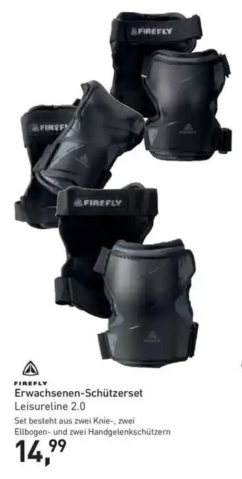 Intersport Hübner Firefly Erwachsenen Schützerset Leisureline 2.0 Angebot