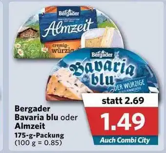 Combi Bergader Bavaria Blu Oder Almzeit Angebot