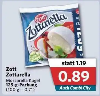 Combi Zott Zottarella Angebot