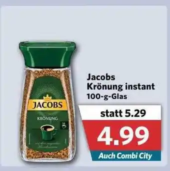 Combi Jacobs Krönung Instant Angebot