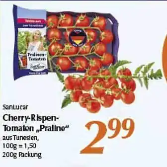 inkoop Sanlucar Cherry Rispentomaten „pralinen” Angebot