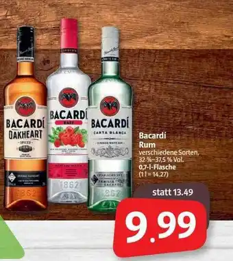 Nah & Frisch Bacardi Rum Angebot