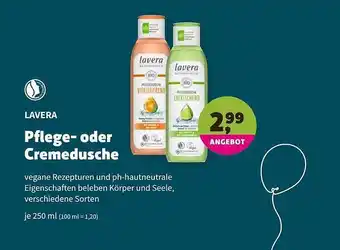 Biomarkt Lavera Pflege- Oder Cremedusche Angebot